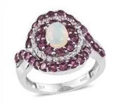 Sterling Silver Semi Mount Ring Setting Oval OV 8X6mm White Topaz - Syzjewelry